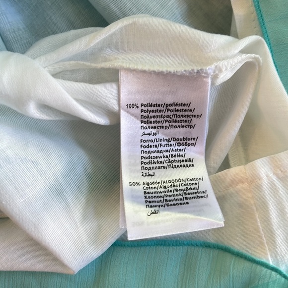 Mayoral aqua ombré ruffled chiffon dress - Picture 6 of 6